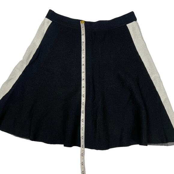 Atmosphere Skater Skirt‎ Sweater Knit Pull On A-Line Black White Women's UK 10 - Picture 5 of 6